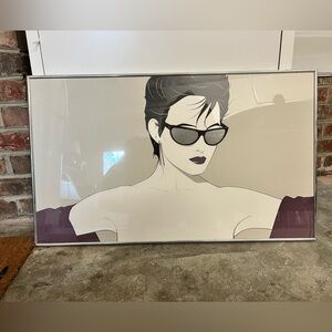 Patrick Nagel Sunglasses print